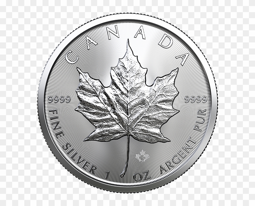 Picture Of 2019 1 Oz Canadian Silver Maple Leaf - Silver Maple Leaf 2019 Clipart