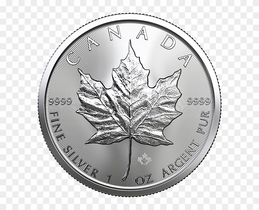 Picture Of 2019 1 Oz Canadian Silver Maple Leaf - Silver Maple Leaf 2019 Clipart #1303642