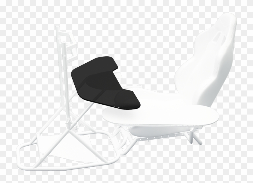 Obutto Ozone Acrylic Tabletop For Gaming Cockpit - Folding Chair Clipart #1303678