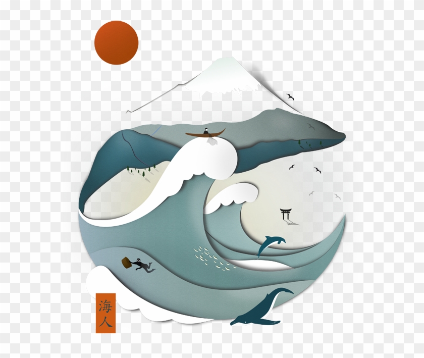 - Japanese Protest Against Muji's Shark Fin Soup - Transparent Shark Fin Clipart