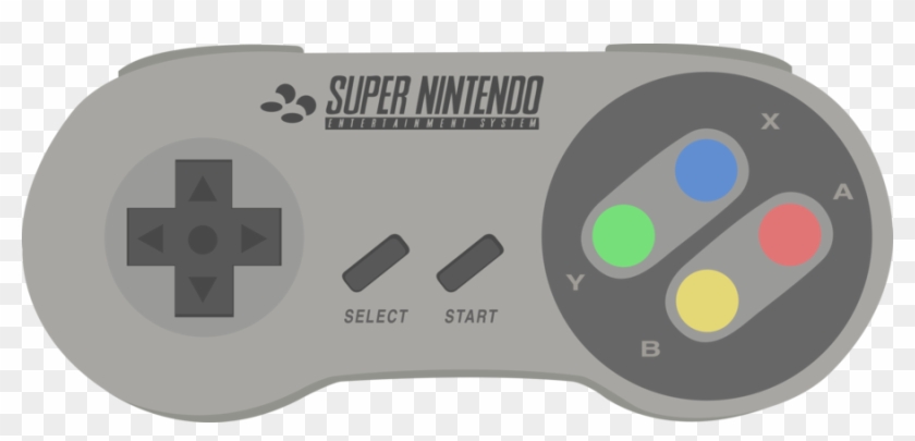 Nintendo Controller Png - Xpadder Super Nintendo Clipart