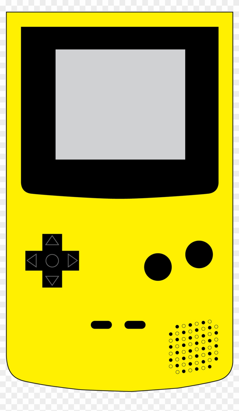 Game Boy Color - Gameboy Color Yellow Png Clipart #1304882