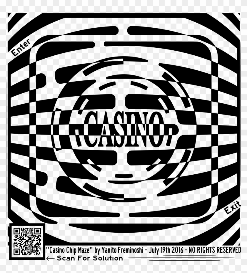 This Free Icons Png Design Of Casino Chip Maze Clipart