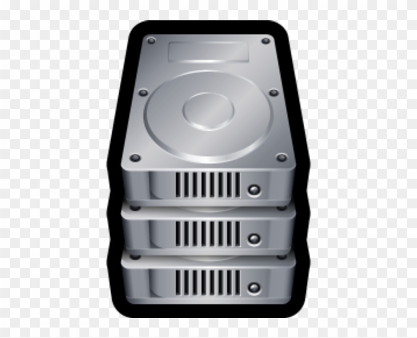 Hard Drive Stack Icon Clipart