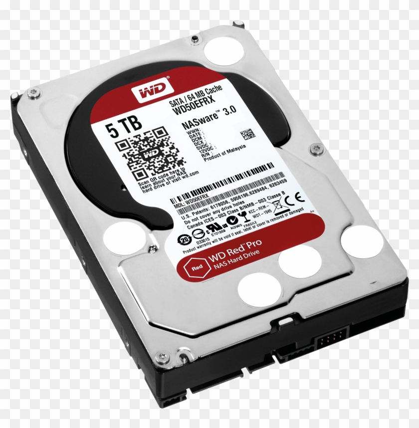 Hard Disc - Western Digital Red 2tb Clipart #1305191