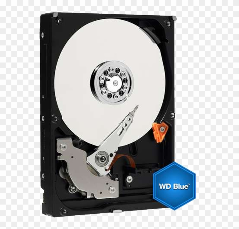 Wd Blue 1tb Desktop Hard Disk Drive - Wd Blue 1tb Desktop Hard Disk Drive Png Clipart