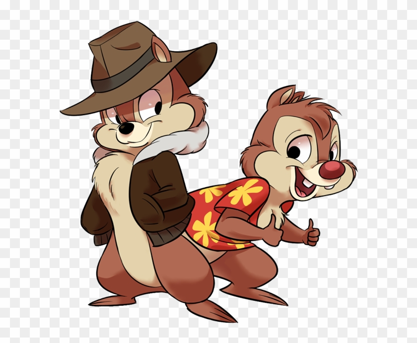 Chip And Dale Art Clipart #1305391