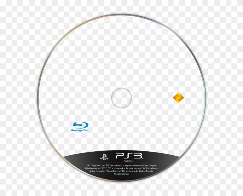 Playstation 3 Disc Template Clipart #1305511