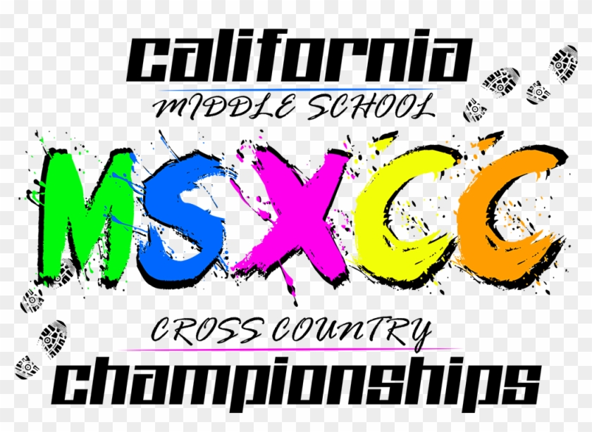 Ca Middle School Xc Championships - Graphic Design Clipart #1305541