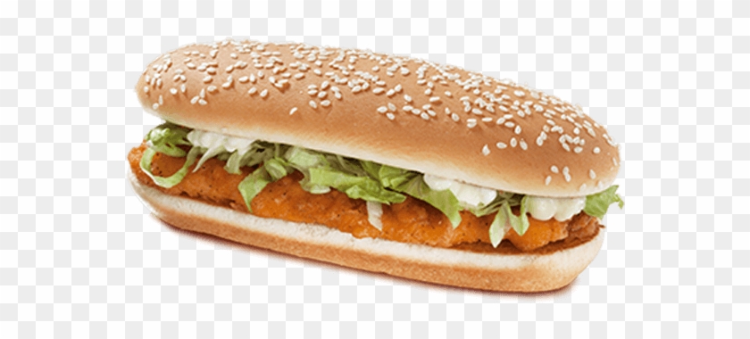 Spicy Chicken Fillet - Fast Food Clipart #1305770