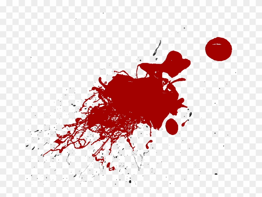 Sangre Png Para Photoshop - Black Splatter Clipart