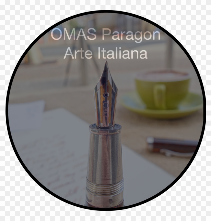 Omas Paragon Arte Italiana Brown Arco Celluloid With - Ammunition Clipart #1306115