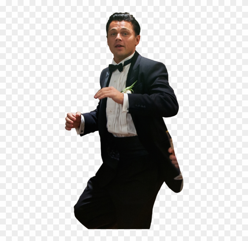 Jordan Belfort The Wolf Of Wall Street Leonardo Dicaprio - Tuxedo Clipart