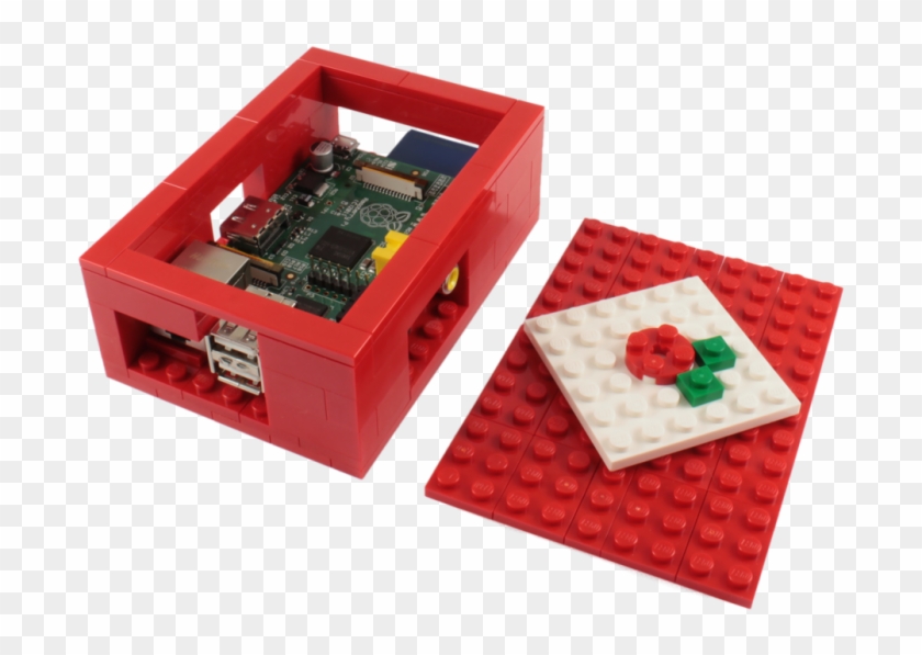 Click To Visit The Daily Brick - Lego Gehäuse Raspberry Pi 3 Clipart #1306383