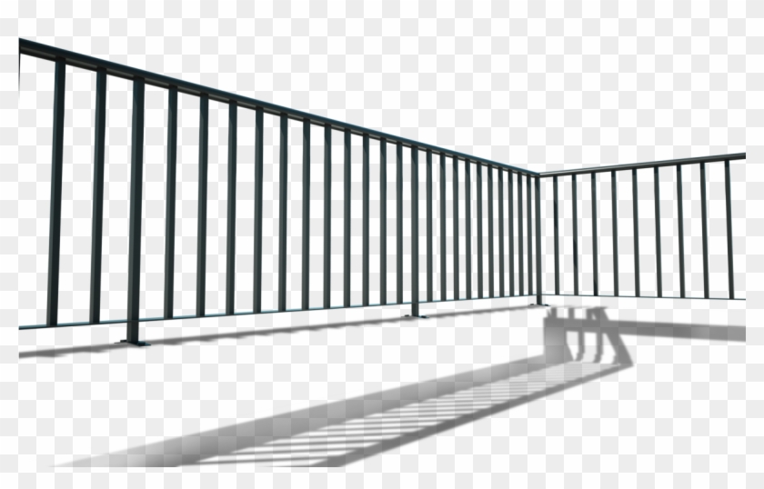Balcony Railing Png - Iron Railing Design For Roof Clipart #1306384