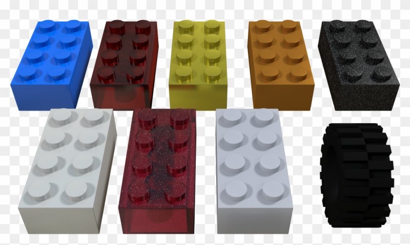 Brick0001 - Construction Set Toy Clipart #1306728