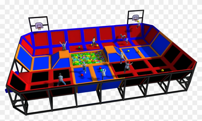 Asi-amusement Services International - Elevation Trampoline Et Amusement Clipart #1306772