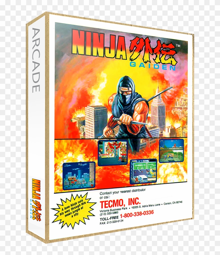 Ninja Gaiden Arcade , Png Download Clipart #1306805