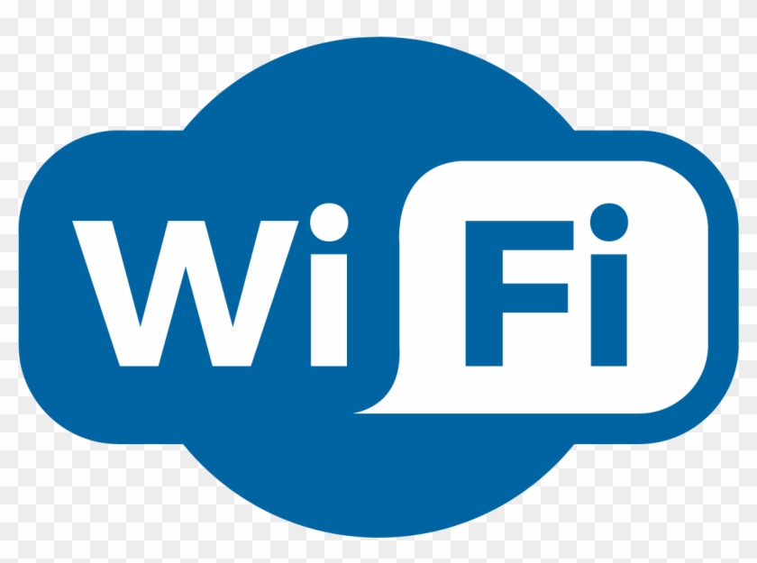 Blue Wifi Logo Transparent Clipart