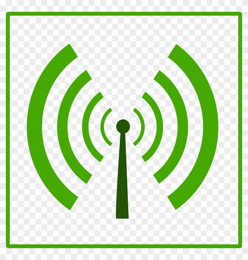 This Free Icons Png Design Of Eco Green Wifi Pollution Clipart #1306978