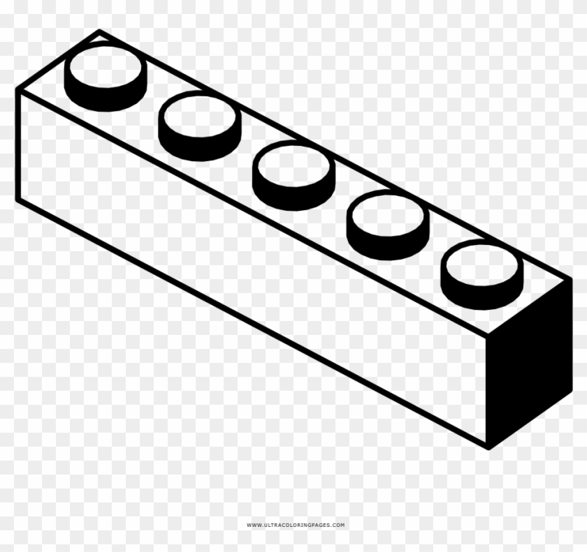 Lego Brick Coloring Page - Lego Blocks Coloring Pages Clipart