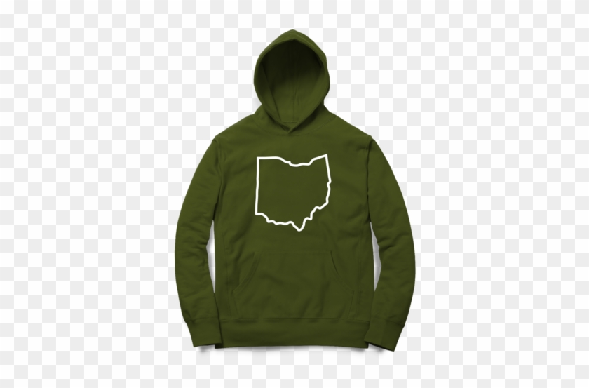 Big Ohio Hoodie - Hoodie Clipart #1307038