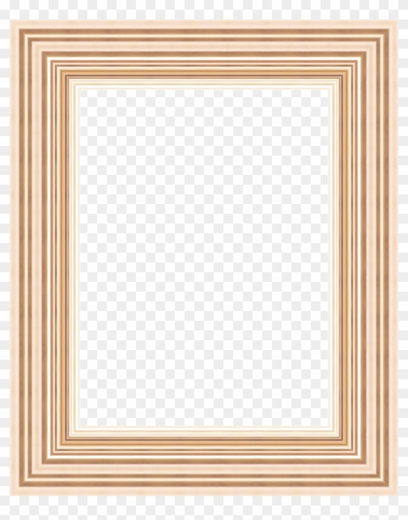 Curved Antique Rose Gold - Picture Frame Clipart #1307188