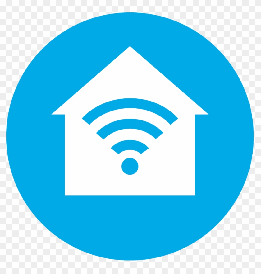 Wifi You Can Rely On - Youtube Round Icon Blue Clipart #1307221