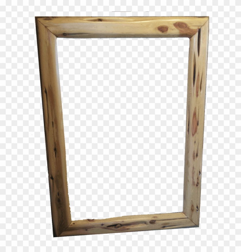 Shaped Cedar Log - Picture Frame Clipart