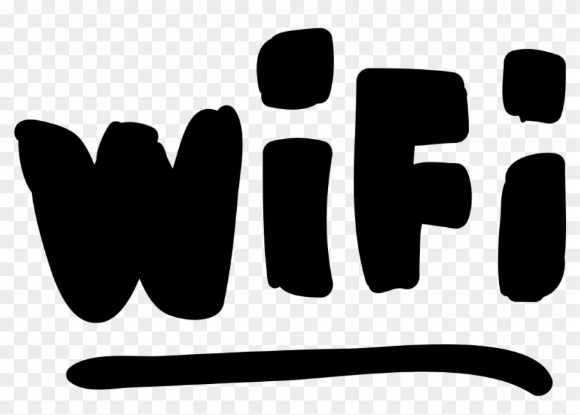 Wifi Handmade Symbol Comments Clipart