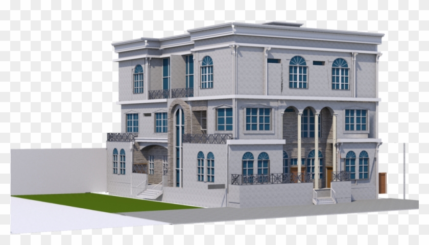 No Balcony - House Clipart #1307477