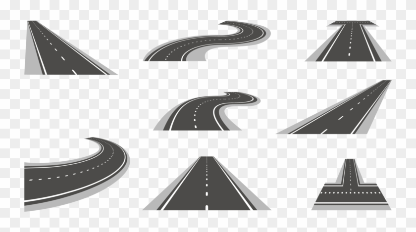 Highway Vectors - Highway Vector Clipart #1307874
