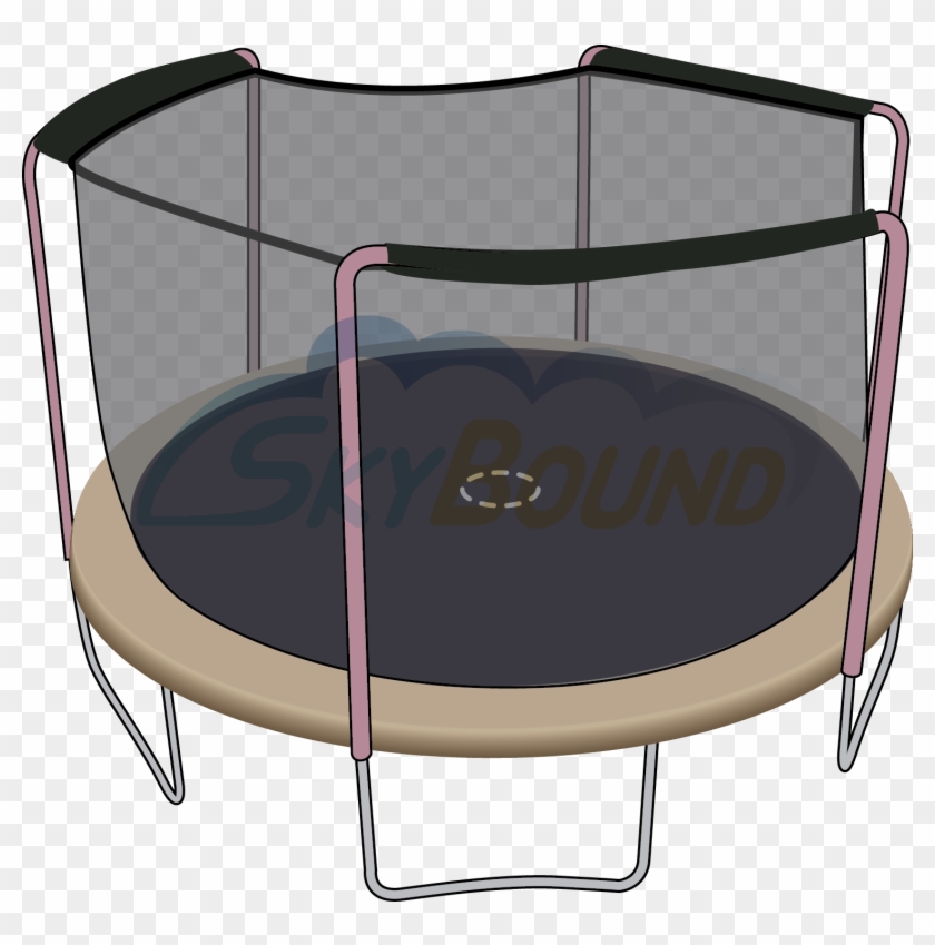 14 Ft Hd Trampoline Net With Sleeves - Bouncepro Clipart #1308027