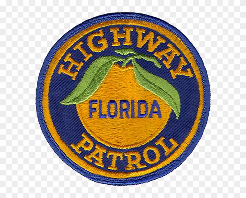 Patch Of The Florida Highway Patrol - Florida State Police Patch Clipart