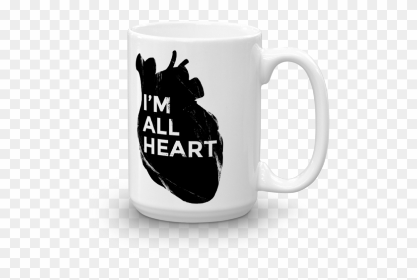 I'm All Heart Coffee Mug - Coffee Cup Clipart
