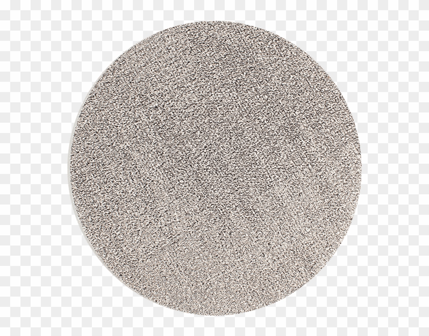 Round Shag Mat In White Dot - Circle Clipart #1308359