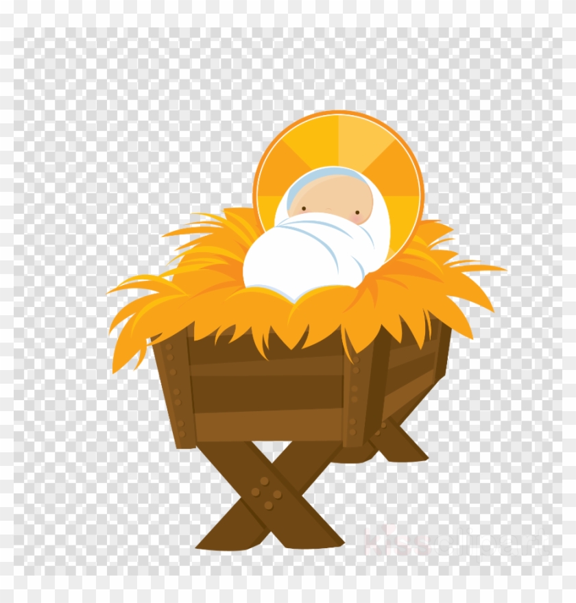 Baby Jesus Clipart Clip Art Christmas Christ Child - Facebook Love Emoji Png Transparent Png #1308479