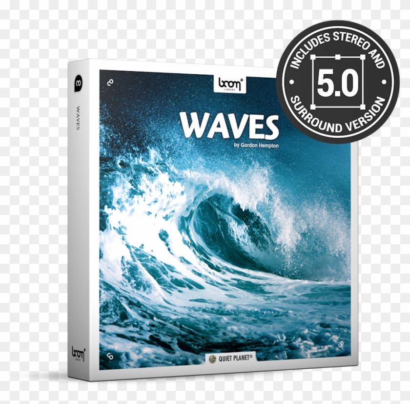 Waves Nature Ambience Sound Effects Library Product - Boom Library Waves Clipart