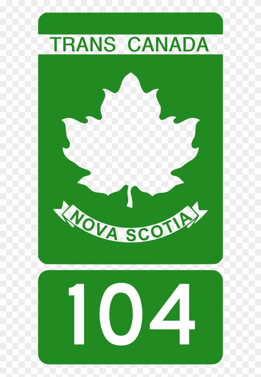 Trans Canada Highway Sign Clipart