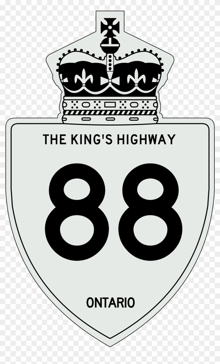 Ontario Highway - Ontario King's Highway Clipart #1309291