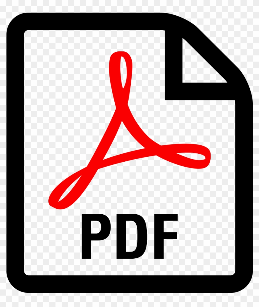 Font Awesome Pdf Icon Png Clipart #1309307