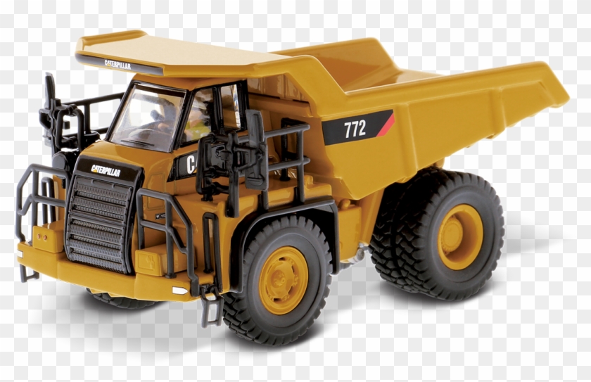 Cat 772 Off-highway Truck - Transparent Mining Truck Png Clipart #1309331