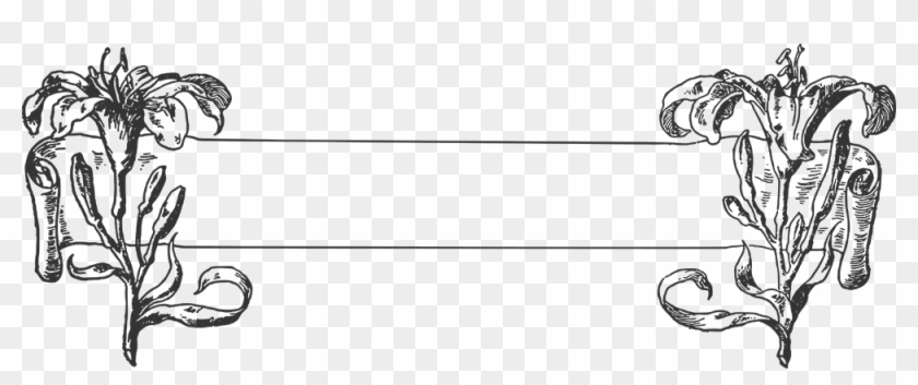 Png - Banner Png Bw Clipart