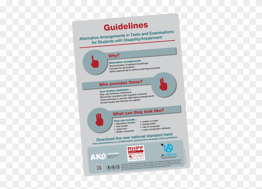 Alternative Arrangements In Tests And Examinations - Label Clipart #1309523