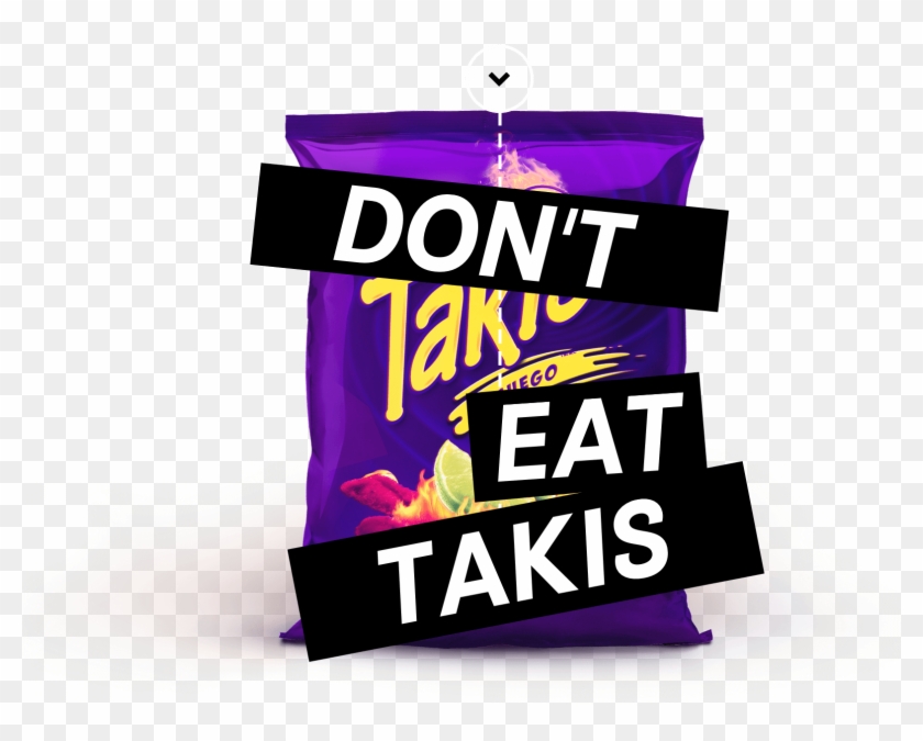 Bag Opening Takis Fuego - Graphic Design Clipart