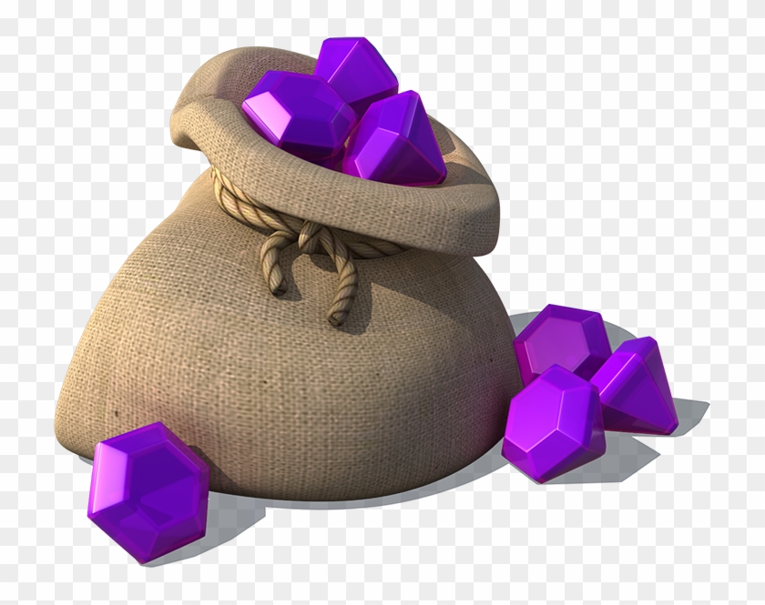 Sack Of Gems - Gold Sack Png Clipart