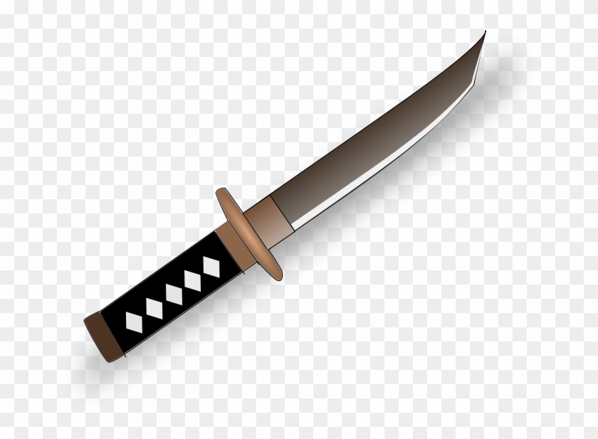 Sword Clipart Katana - Tanto Clipart - Png Download #1309876