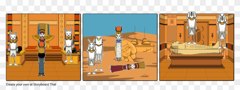 Greek - Storyboard Egyptian Room Clipart #1310099