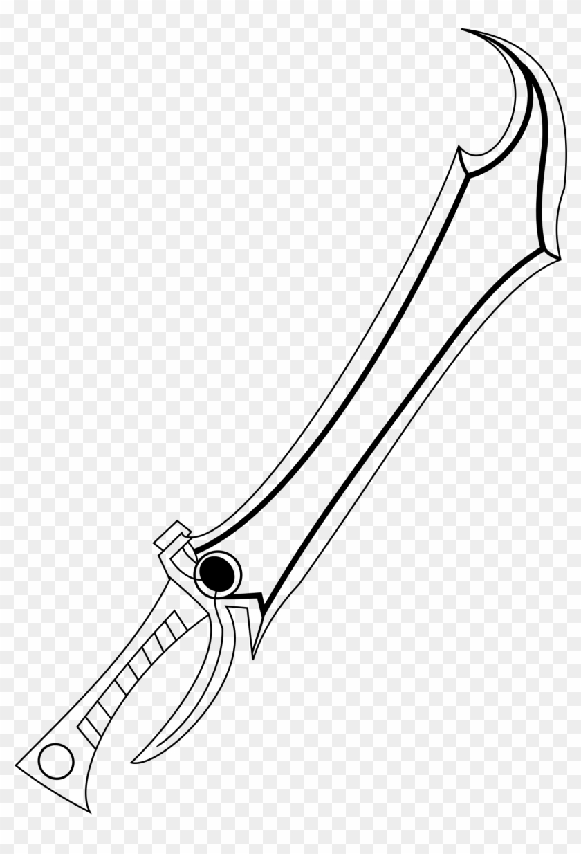 Clipart Sword Great Sword - Fantasy Sword Clip Art - Png Download #1310103