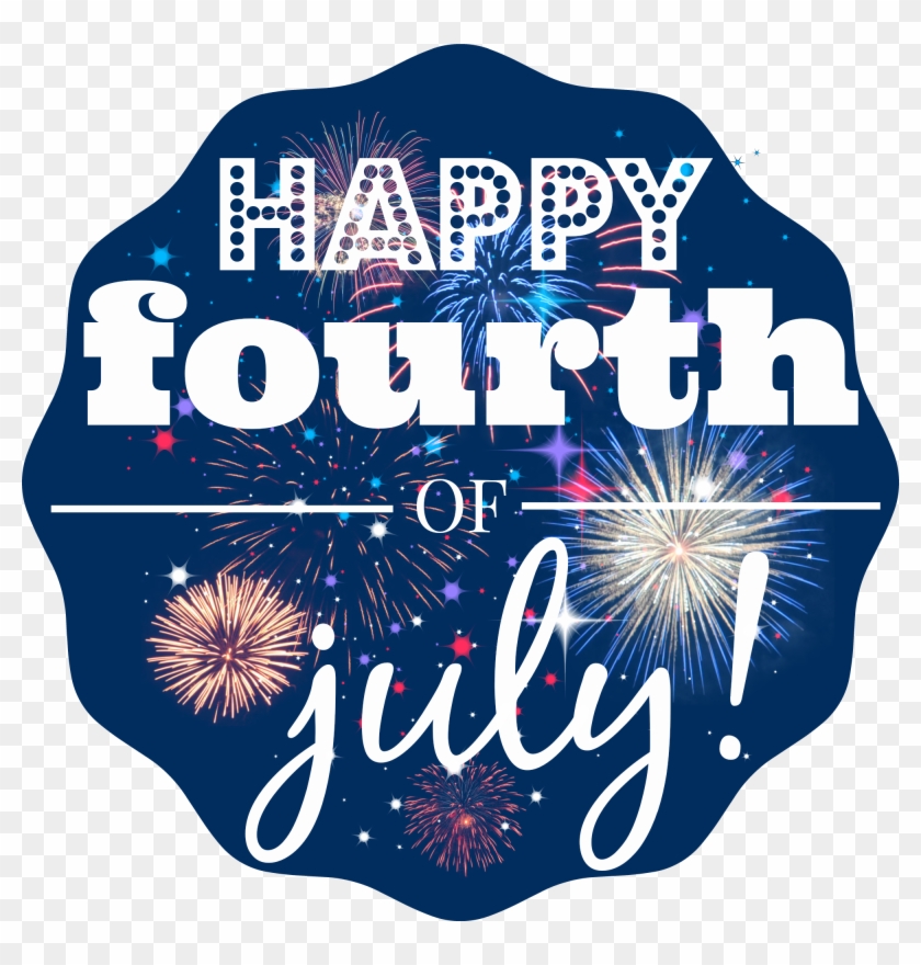 Happy Fourth Of July - Fireworks Clipart #1310275